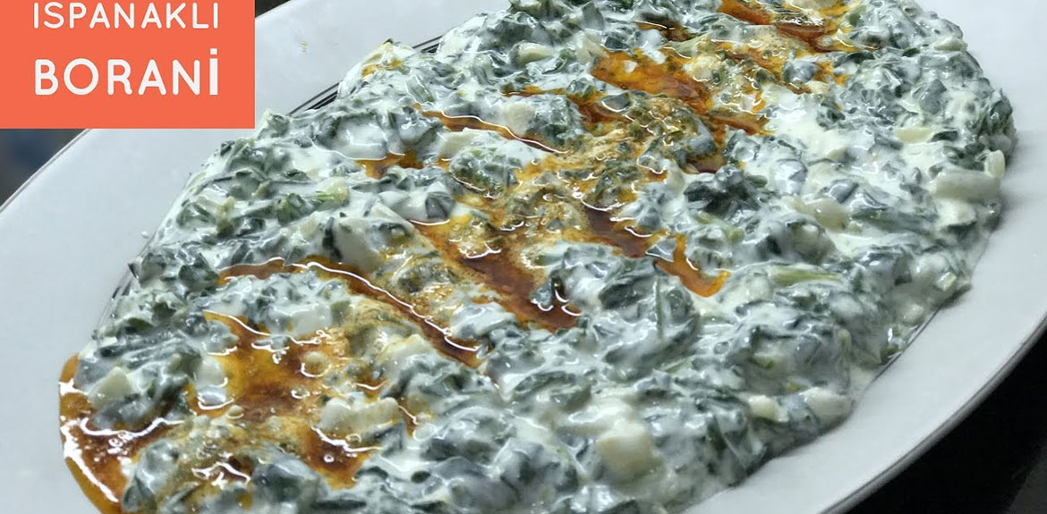 Ispanaklı Borani (Yoğurtlu Ispanak)Tarifi